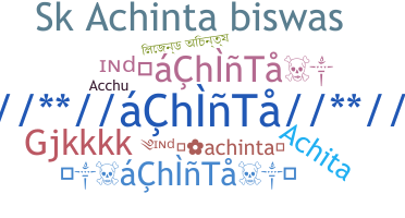 Nickname - Achinta