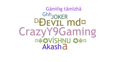 Nickname - Gamingtamilan