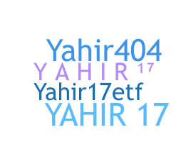 Nickname - Yahir17