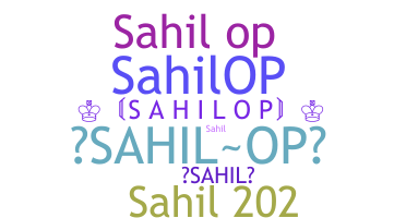 Nickname - SahilOp