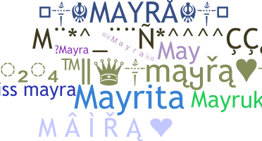 Nickname - Mayra