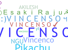 Nickname - Vincenso