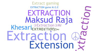 Nickname - extraction