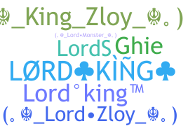 Nickname - LordKing