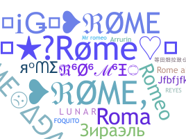 Nickname - rome