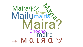 Nickname - Maira