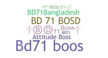 Nickname - BD71BosS