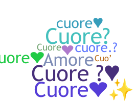 Nickname - cuore