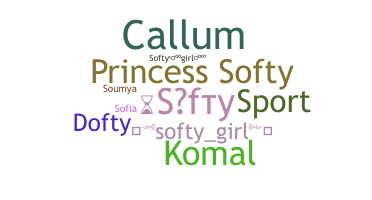 Nickname - Softy