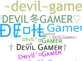 Nickname - Devilgamer