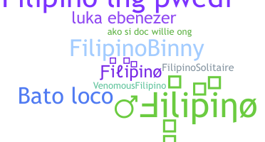 Nickname - Filipino