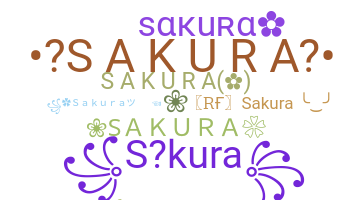 Nickname - Sakura