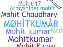 Nickname - mohitkumar