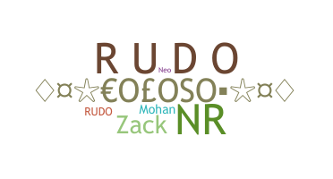 Nickname - Rudo