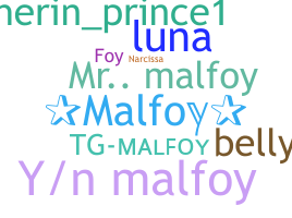 Nickname - Malfoy