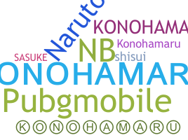 Nickname - konohamaru