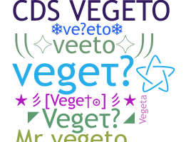 Nickname - vegeto