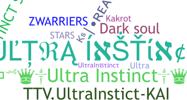 Nickname - UltraInstinct