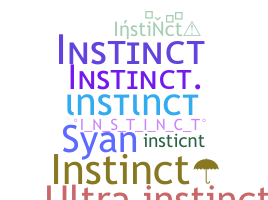 Nickname - Instinct