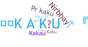 Nickname - kaku