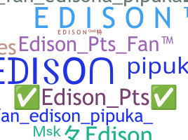 Nickname - EdisonPts
