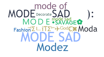 Nickname - Mode