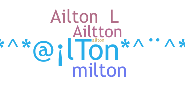 Nickname - Ailton
