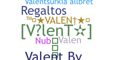 Nickname - Valent