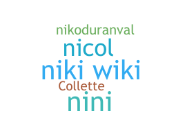 Nickname - Nicolle