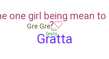 Nickname - Greta