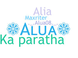 Nickname - Alua
