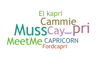Nickname - Capri