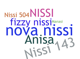 Nickname - Nissi