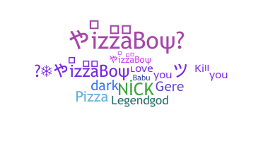 Nickname - PizzaBoy