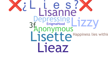 Nickname - lies