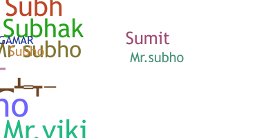 Nickname - MrSubho