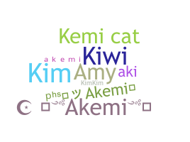 Nickname - Akemi