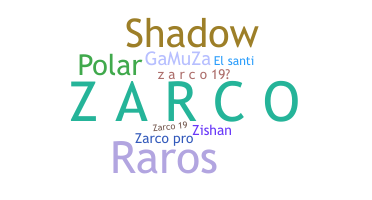 Nickname - Zarco