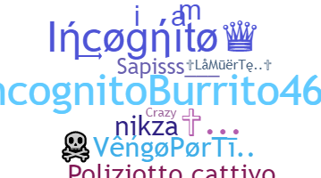 Nickname - Incognito