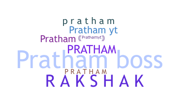 Nickname - Prathamyt