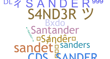 Nickname - Sander