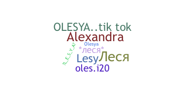 Nickname - Lesya