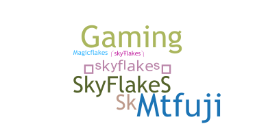 Nickname - skyflakes
