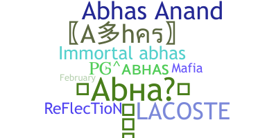 Nickname - Abhas