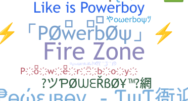 Nickname - powerboy