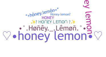 Nickname - honeylemon