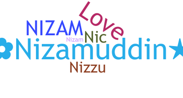 Nickname - Nizamuddin