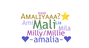 Nickname - Amalia