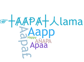 Nickname - AAPA