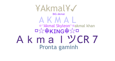 Nickname - Akmal